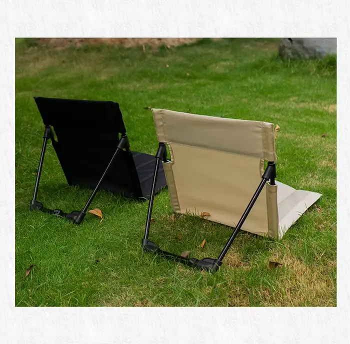 Chaise de dossier pliante de Camping, sièges de stade respirants, support en alliage d'aluminium, ch