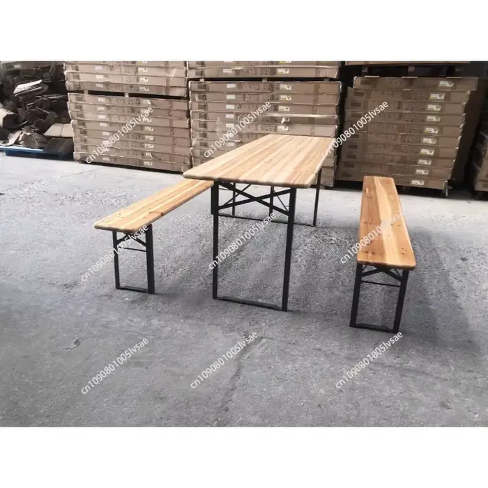 Ensemble de table et de chaises pliantes portables pour l'extérieur