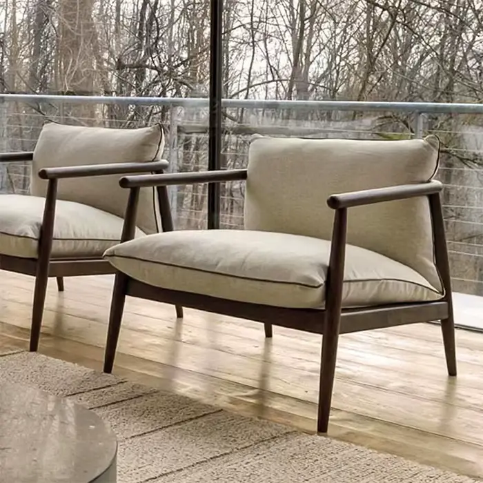 Pour chaise de salle à manger confortable