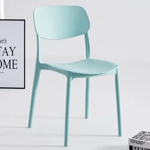 Chaises de Salle à Manger Confortables, Cuisine Européenne en Plastique, Modernes, Nordiques, Ultral