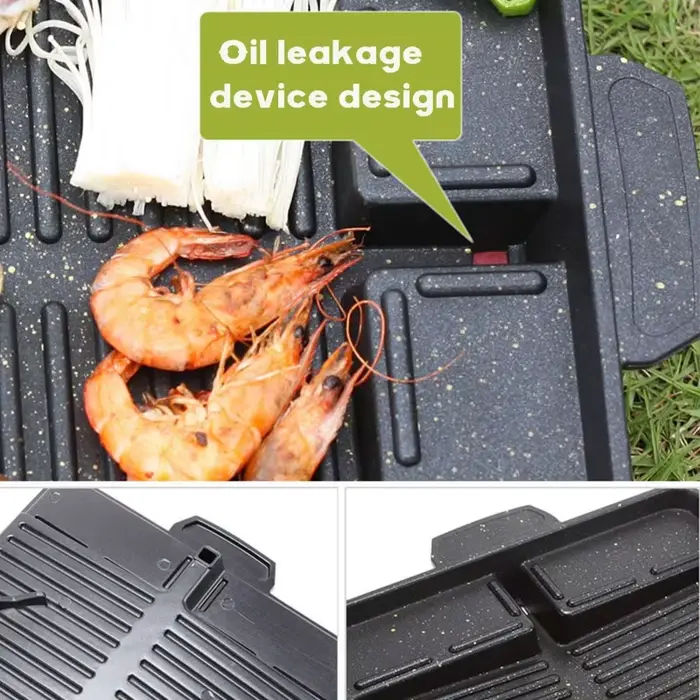 Plaque de gril de Barbecue 32X26cm