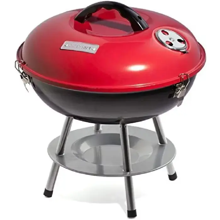 Barbecue Portable 1pc gril à charbon de bois Barbecue Portable bouilloire grilles extérieures fumeur