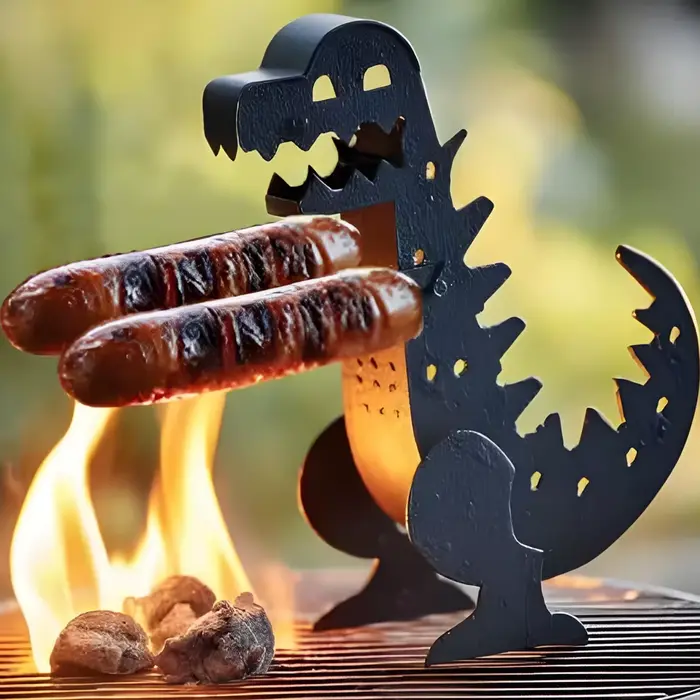 Grill pour Hot-Dog drôle en forme de dinosaure