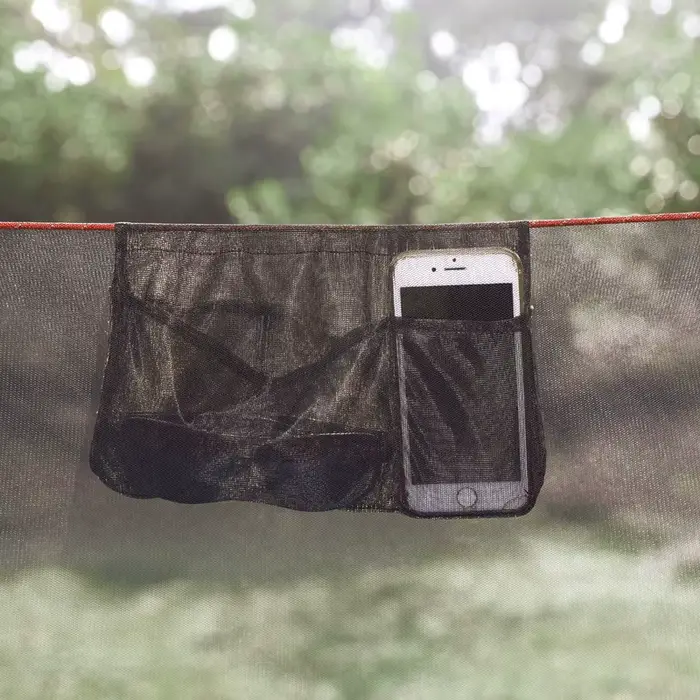 Sac de rangement pour hamac, pour camping en plein air, avec filet
