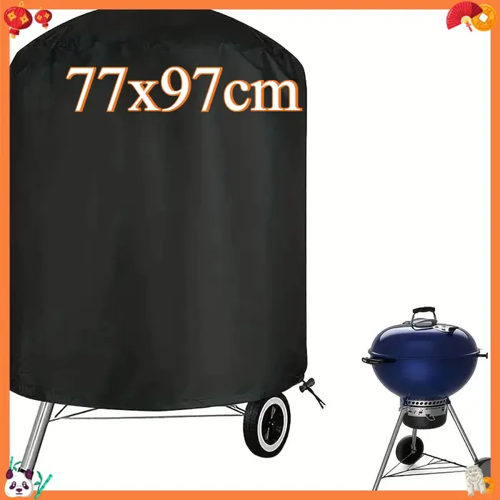 Housse de protection pour barbecue à charbon Weber, housse de protection robuste pour fumoir extérie