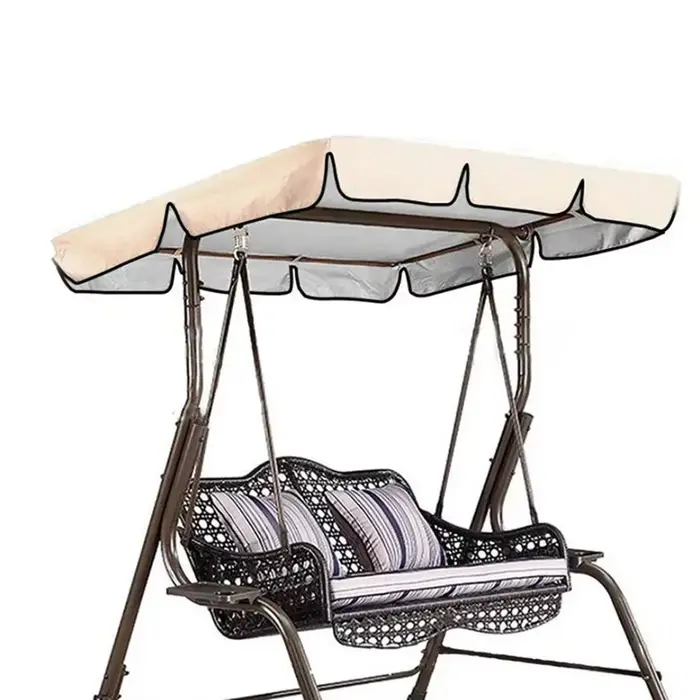 Balançoire extérieure chaise auvent cour balançoire étanche meubles de Patio de jardin housse anti-p