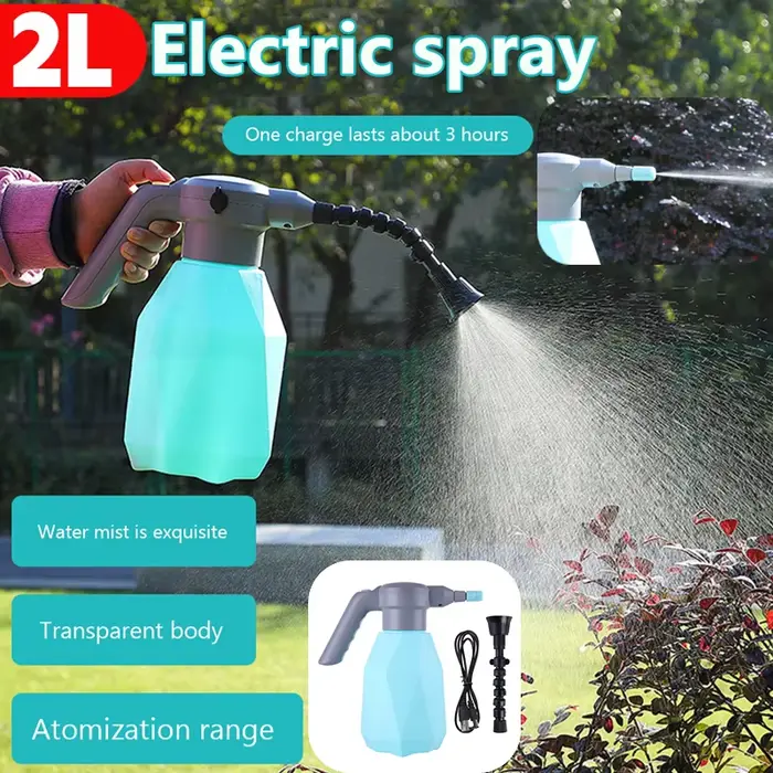 Pulvérisateur de jardin électrique, bidon d'arrosage automatique, atomiseur de plantes, brumisateur,