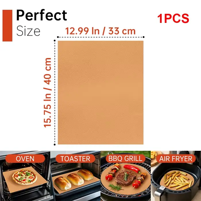 Tapis de Barbecue antiadhésif 60x40cm, tapis de cuisson, outil de Barbecue, feuille de gril de cuiss