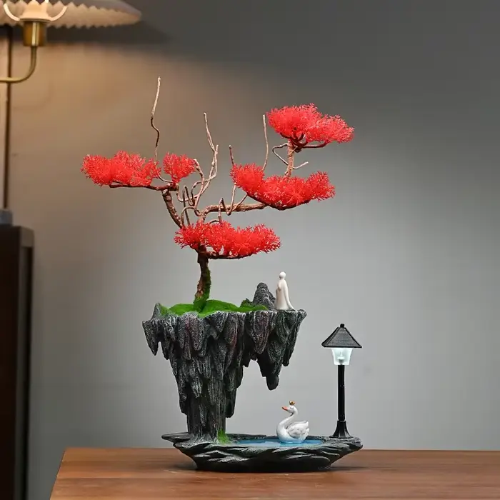 Simulation de plante verte Sky City