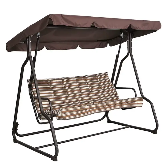 Chaise pivotante extérieure Double Patio extérieur balcon balançoire chaise extérieure balcon chaise