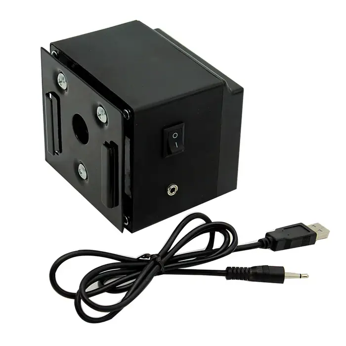 Broche de Barbecue rotative à moteur de rôtissoire, avec batterie de 5V, vitesse de sortie de 4 tr/m