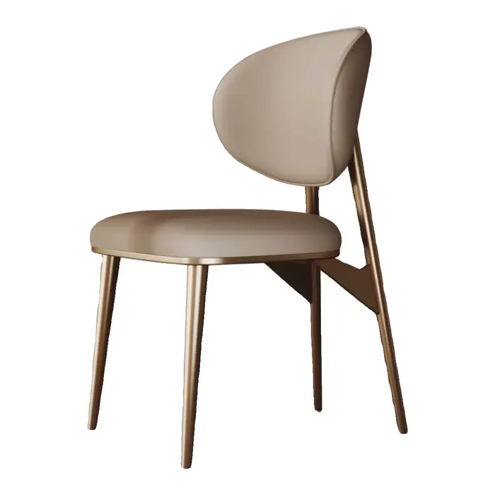 Chaises de salle à manger au design relaxant, chaise de salle à manger élégante et minimaliste, chai