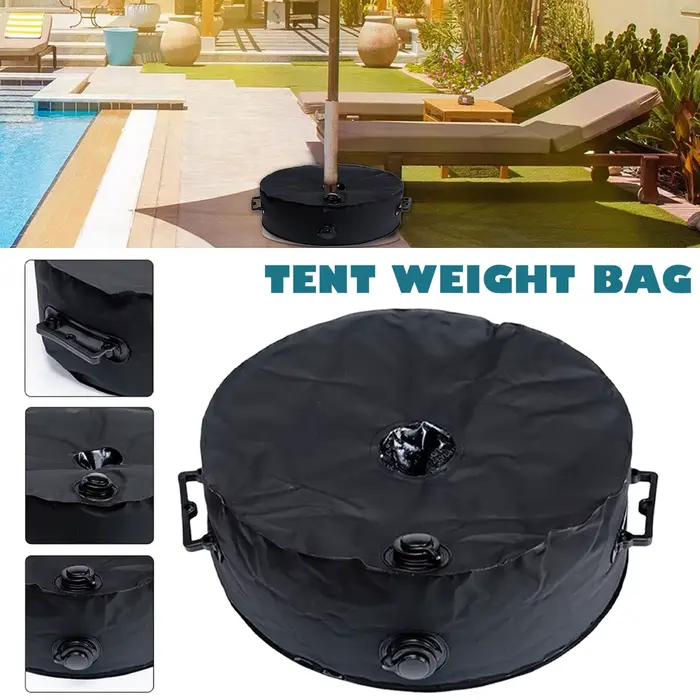 Base de support de parasol durable et réutilisable, sacs de sable RapDuty, base de parapluie solaire