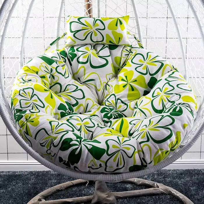 Heart de chaise hamac épais Papasan, coussin doux avec repos de sauna pour la maison, le jardin, le