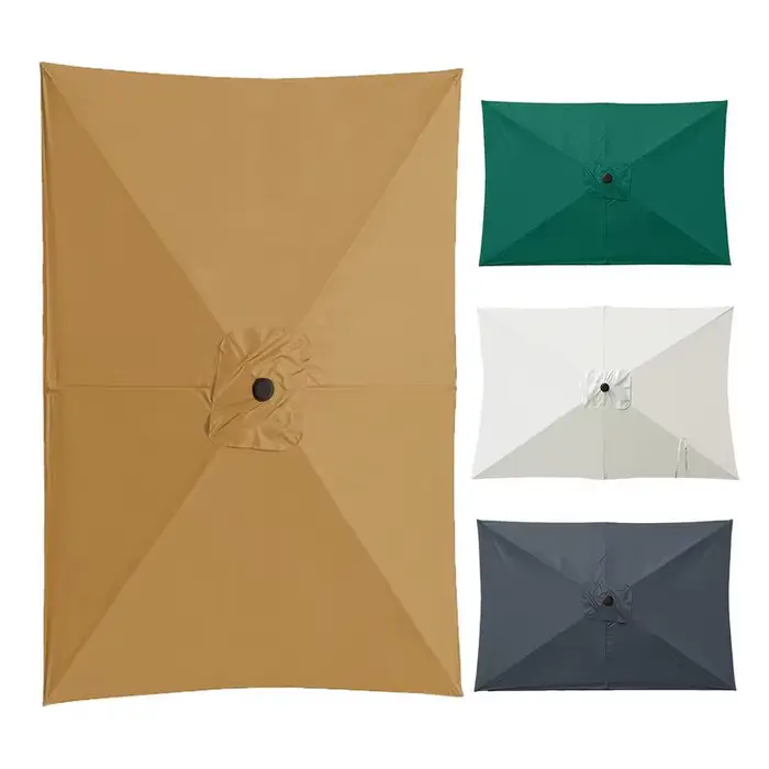 Parapluie de Patio rectangulaire 2x3 m