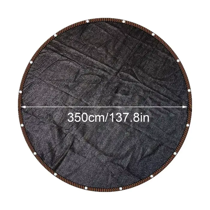 Housse de protection supérieure pour trampoline, résistante aux intempéries, protection solaire robu