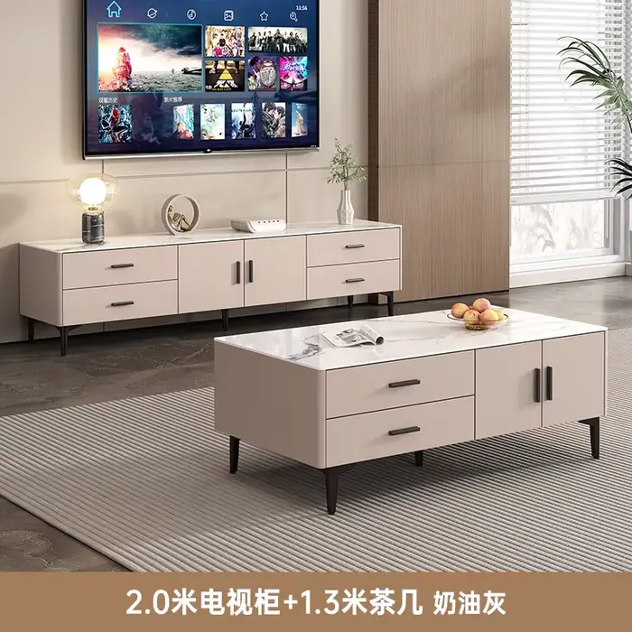 Meuble Tv minimaliste Vintage et tiroir pour chambre à coucher, Design de luxe, Meuble de beauté ten