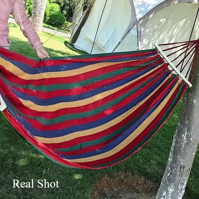 Hamac de Camping en toile d'extérieur