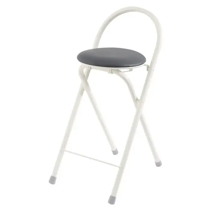 Repose-pieds haut de bar pliable, chaise de comptoir de café moderne, tabouret à dossier périphériqu