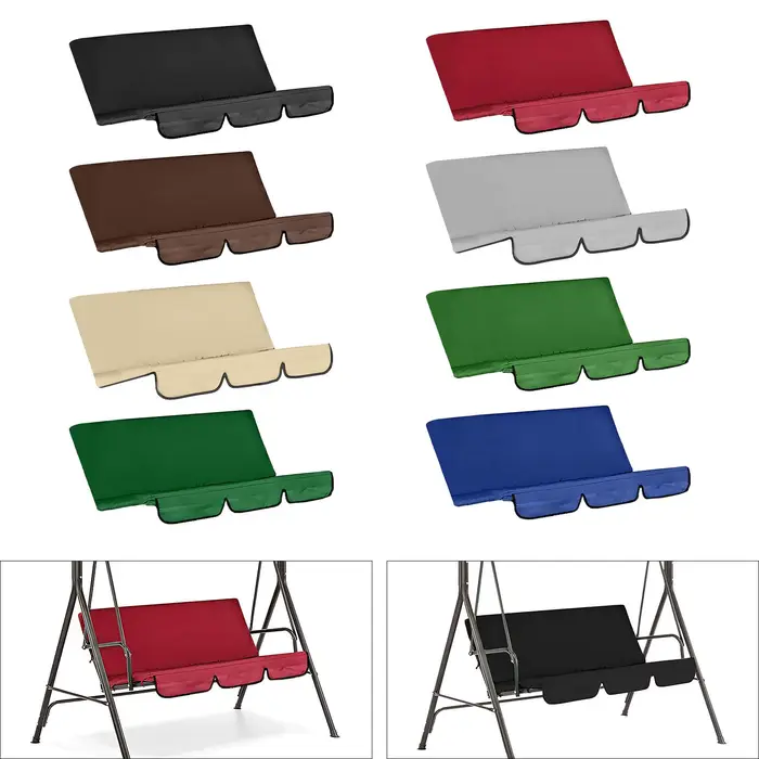 Housse de remplacement imperméable pour siège de balançoire de jardin