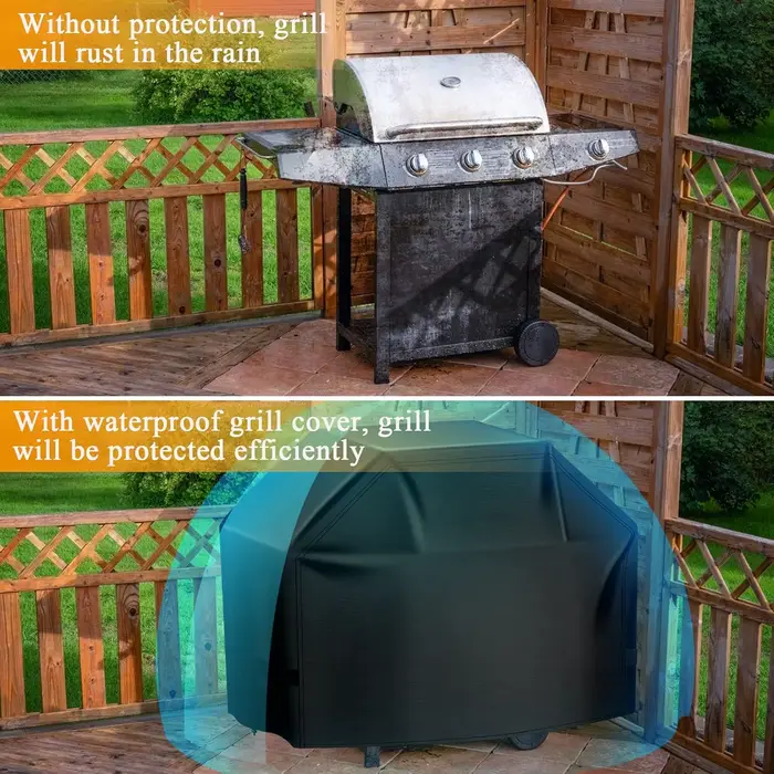 Housse de gril pour barbecue d'extérieur