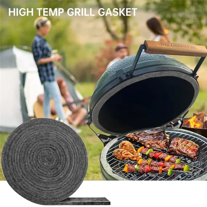 BAAR-joint de gril haute température pour grand couvercle d'oeuf vert joint de fumeur supérieur join