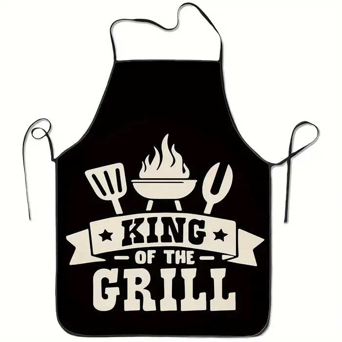 Tablier de barbecue personnalisé, design amusant, tablier de cuisine résistant aux taches