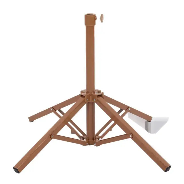 Base de parasol, base pliante en plastique, base carrée.