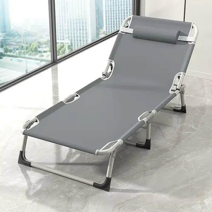 Chaise longue pliante d'extérieur