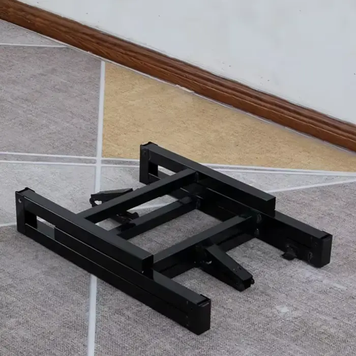 Supports de pieds de Table pliables, cadres de Table à manger, pieds à ressort épais et renforcés, r