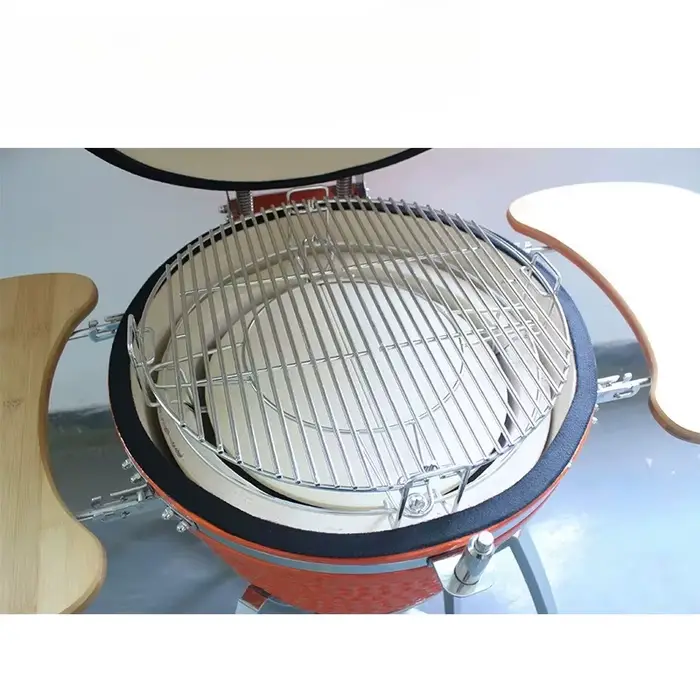 Système de cuisson Divide And Conquer pour accessoires de barbecue Kamado rond de 16 pouces de haute