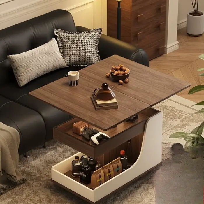 Table à manger de cuisine de jardin pieds carrés Design