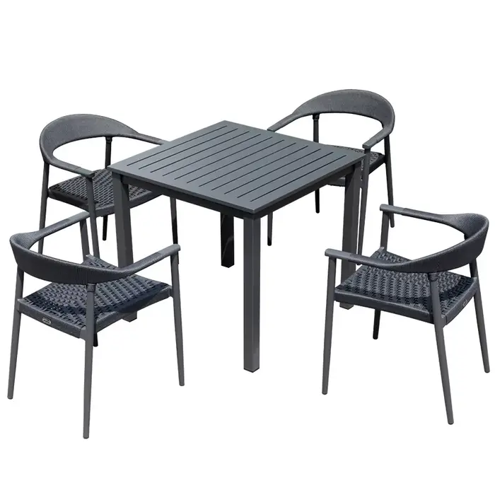 Ensemble de meubles de jardin haut de gamme KT, ensembles de Table d'extérieur pour hôtel, Restauran