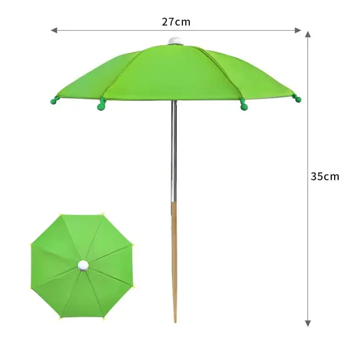 Parasol rond réglable en hauteur pour plantes, imperméable, protection solaire pour jardin, cour et