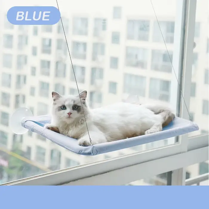 Hamac pour animaux de compagnie, lit aérien suspendu pour chat, maison pour chaton, cadre d'escalade