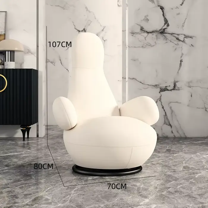 Chaises accoudoirs de balcon, salon, cuisine nordique, chaises de maquillage, Support arrière, meubl