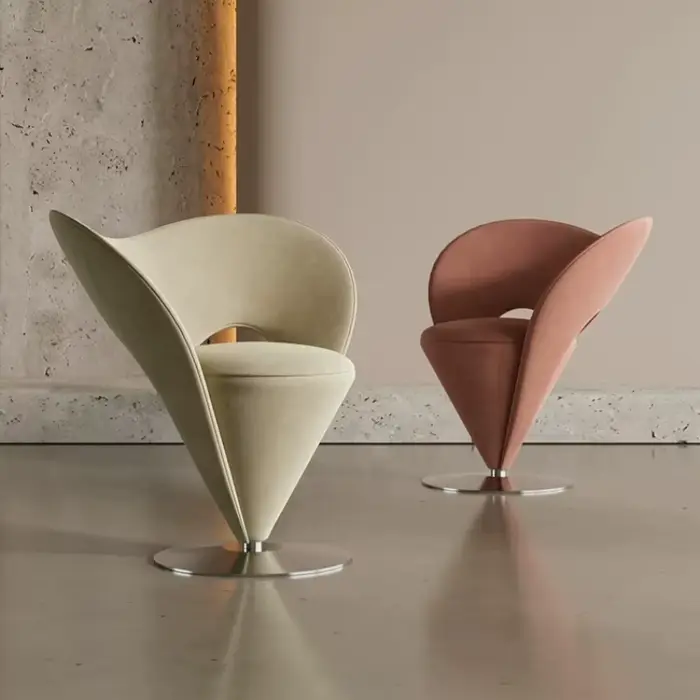 Fauteuil de salon de luxe au design unique