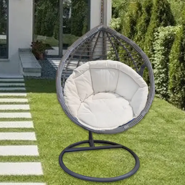 Coussin de chaise suspendue en osier
