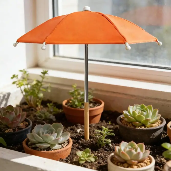 Parasol pour plantes d'extérieur, auvent pratique et polyvalent, protection solaire créative pour fl