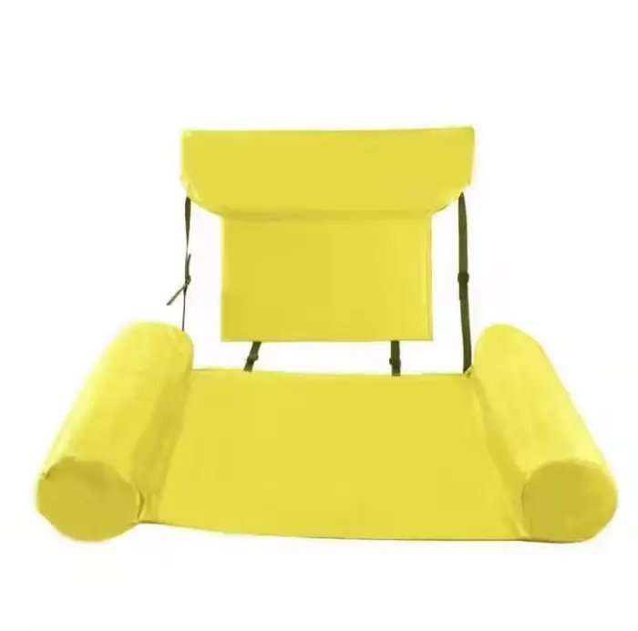 Hamac flottant pliable - Matelas gonflable pour piscine, chaise longue pour la baignade, matelas pne