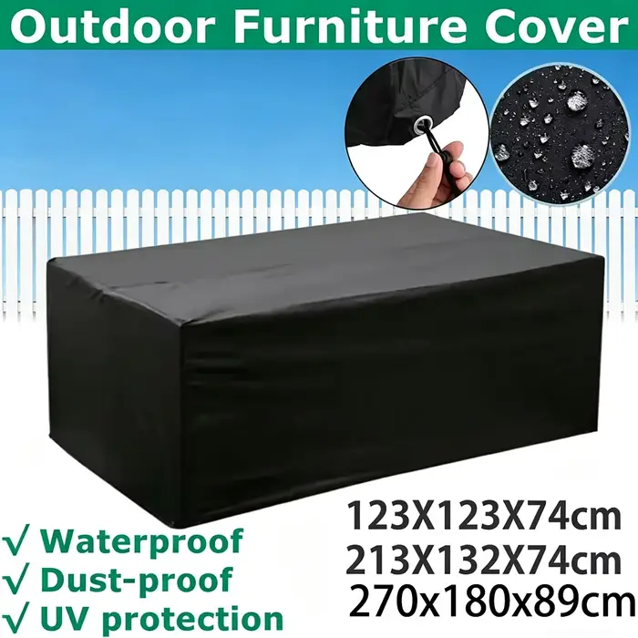 Housse de protection pour table de jardin