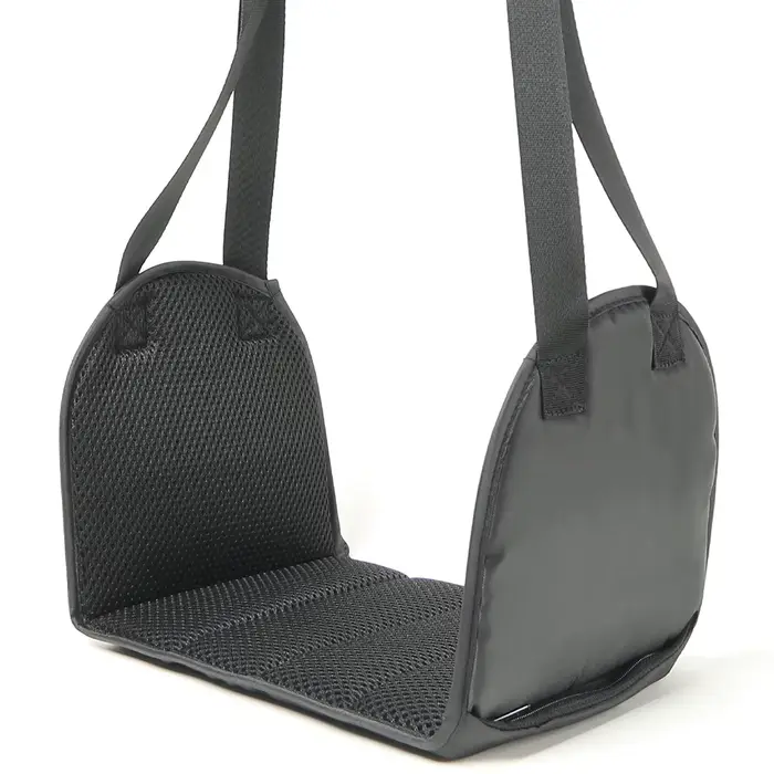Hamac de pied d'avion, repose-pieds de compagnie aérienne avec coussinet amovible, sangle réglable, 