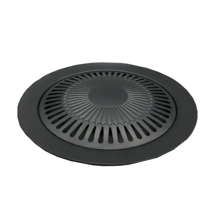 Poêle à Barbecue sans fumée, plaque de cuisinière à gaz antiadhésive domestique, poêle électrique, p