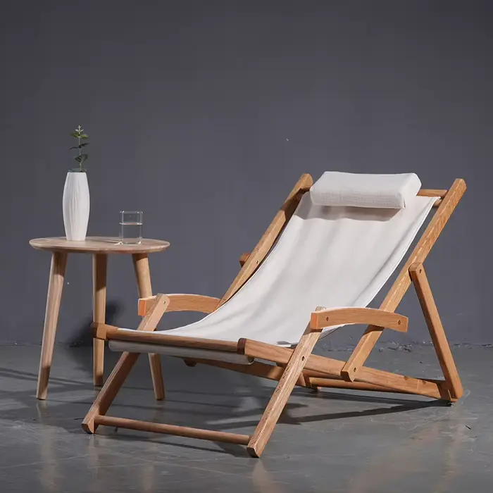 Chaise pliante basse légère De plage