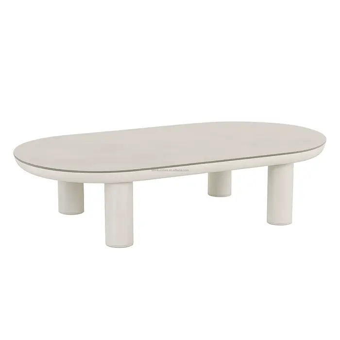 # Canapé d'extérieur en alliage d'aluminium pour villa, cour, patio, jardin, mobilier de loisirs, im