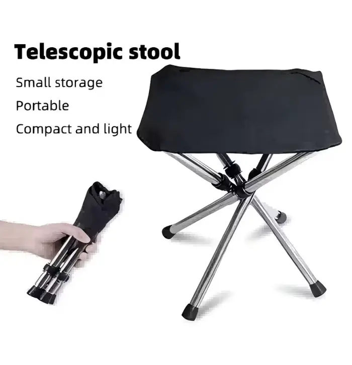 Tabouret trépied d'extérieur