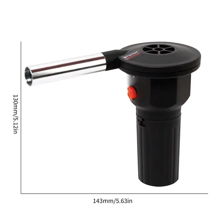Ventilateur électrique pour barbecue, souffleur d'air en alliage d'aluminium, outil de gril pour piq