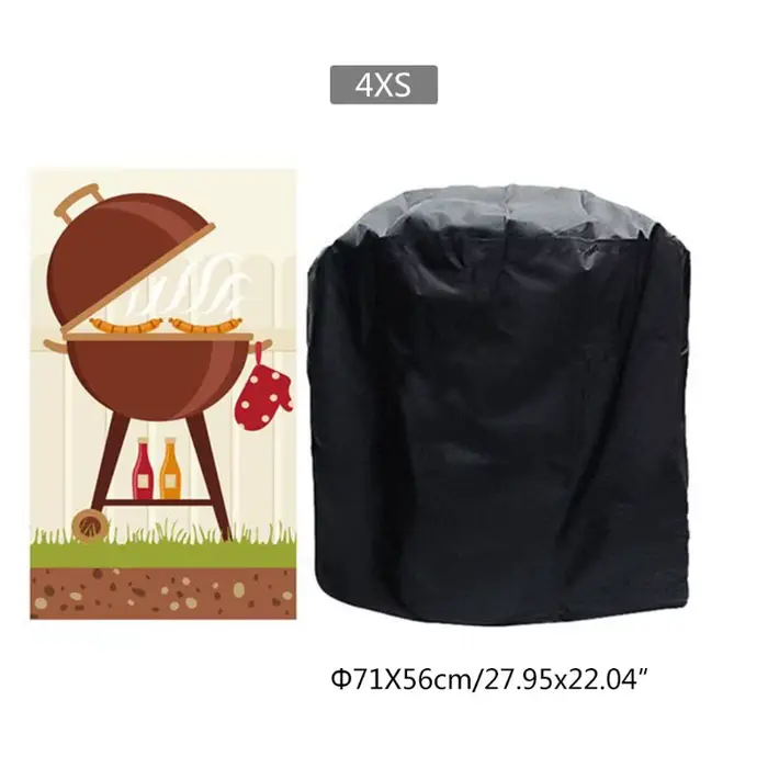 Outils d'extérieur couverture de gril de Barbecue imperméable robuste Patio extérieur Oxford Barbecu