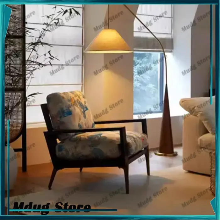 Fauteuils modernes avec accoudoirs pour salon, chaises de luxe pour balcon, chaises ergonomiques de lecture, articles pour la maison, accessoires de décoration intérieure.