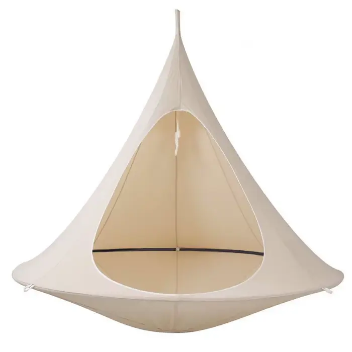 Tente suspendue double Cacoon, capacité de poids 80kg, usage extérieur et intérieur